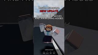 NEW REALM RAMPAGE UPDATE 3 realmrampage roblox anime [upl. by Fryd639]