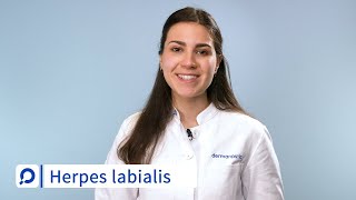 Herpes labialis Lippenherpes  Ursachen Symptome und Behandlung  dermanostic Hautlexikon [upl. by Barn]