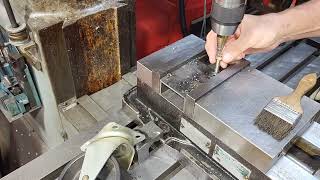 Drill cnc plasma peck pierce holes with cheap bits [upl. by Schmeltzer]