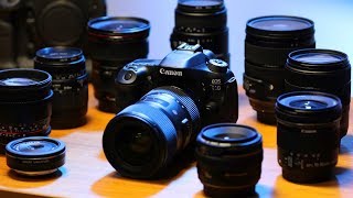 Best Low Light Lens for 80D  Video Comparison [upl. by Acisset]