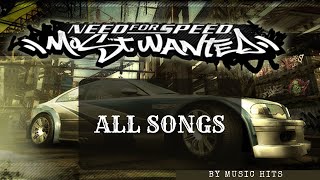 All Songs of Need for Speed Most Wanted  Best Hits Collection of NFS Most Wanted [upl. by Arni]