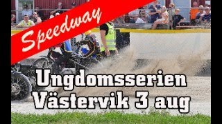 Ungdomsserien i Speedway 2024 Västervik 3 augusti kl 1300 [upl. by Virgil]