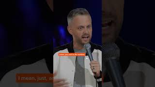 Spoken like an older sibling  Nate Bargatze Hello World [upl. by Kimble414]