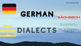 10 Deutsche Dialekte  10 German Dialects [upl. by Notrem]