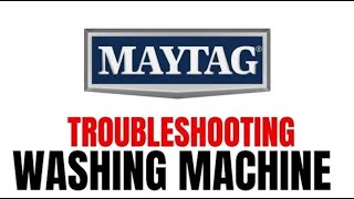 Maytag washing machine repair [upl. by Tnaryb561]