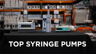 Top Syringe Pumps  Hospital Syringe Pump Overview [upl. by Qidas203]