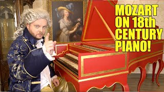 How Mozart Sounds on Harpsichord 18th century [upl. by Ahsi]