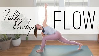 Full Body Flow  20Minute Yoga Practice [upl. by Anitnatsnoc]