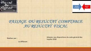 Le passage du résultat comptable au résultat fiscal [upl. by Banyaz]