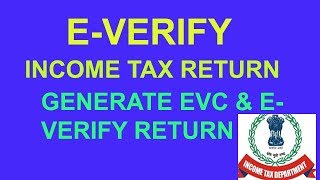 How to Everify Income Tax return by Bank account noll Gyan Guru Tech [upl. by Brause142]