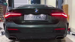 bmw g22 m440i 배기음  exhaust sound [upl. by Canon]