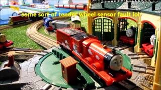 Trackmaster James 3 speed turntable working properly almost [upl. by Mccallum]