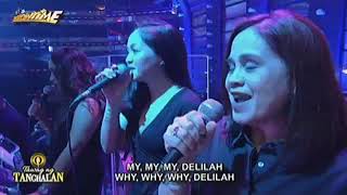 Tawag ng Tanghalan JOVANY SATERA sing Delilah JUST WOWFor Entertainment purposes only [upl. by Marvella870]