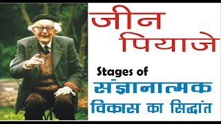 Jean Piaget Theory of Cognitive Development by Sanjeev Sir HTET CTET TET DSSSB REET UGC NET [upl. by Carilla560]