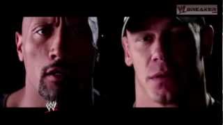 WWE Wrestlemania XXVIII Promo Once in a Lifetime The Rock Vs John Cena [upl. by Gui411]