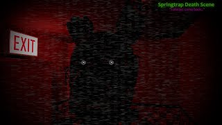 Springtrap Death Scene Fnaf SFM [upl. by Ocana]