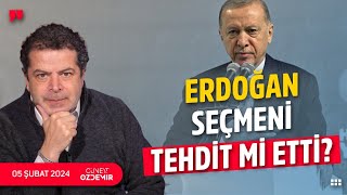 ERDOĞAN SEÇMENİ TEHDİT Mİ ETTİ YENİ KAMPANYAYI MI AÇIKLADI [upl. by Yensehc]