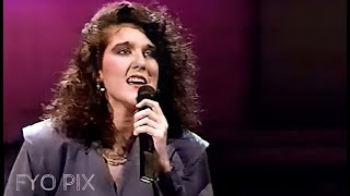 CELINE DION 🎤 The Greatest Love Of All 💜 Live George Benson Whitney Houston Cover 1987 [upl. by Herrmann]