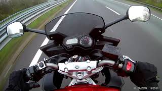 Yamaha FZ6 S2 Fazer acceleration [upl. by Qidas]