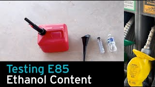 Mixing E85 Blends for your Kia K5 GTLine [upl. by Llemij]