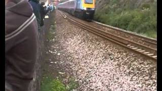 Crazy quotPolicequot HST at Dawlish [upl. by Llamaj]