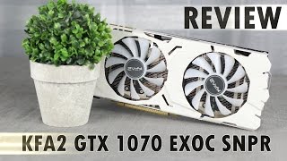 KFA2 GTX 1070 EXOC SNIPER  Test amp Présentation [upl. by Olvan]