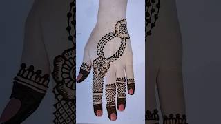 Back hand mehndi design youtubeshorts hennadesign hennatattoo viralvideo mehandi shorts mehn [upl. by Eynttirb380]