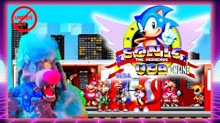 AMAZING Sonic Online Multiplayer Fan Game  Sonic USB Online [upl. by Riehl]