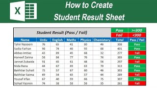 Create Stunning Result Cards  Excel Services [upl. by Ellecram]