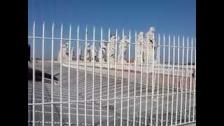 Vatican Copula amp Saints view from the top  Rome Italy [upl. by Orabelle149]