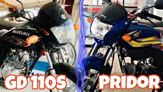 Suzuki GD 110S Vs Honda Pridor 2024 Detailed Comparison Specifications New Price [upl. by Durwyn]