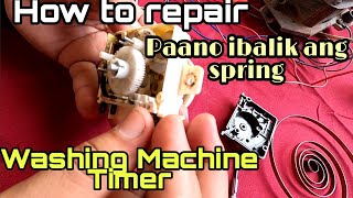 Washing machine timer repair [upl. by Dorcas]