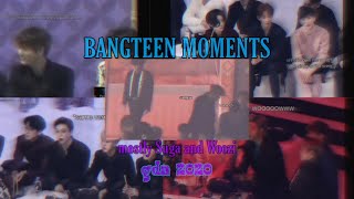 BTS X SEVENTEEN MOMENTS AT GDA 2020  BANGTEEN MOMENTS  mostly SUGAWOOZI [upl. by Ahsiyt405]