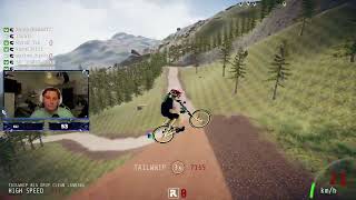 Stoker Bike Park SPEEDRUN In Descenders [upl. by Kneeland]