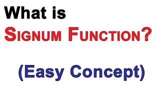 What is Signum Function in Mathematics  Learn Relations and Functions [upl. by Skilken]