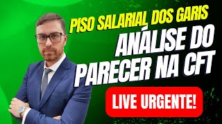 Piso Salarial dos Garis  LIVE Urgente sobre o parecer do Relator Novo Salário dos Garis [upl. by Laurance480]