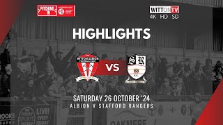 Highlights v Stafford Rangers 26 oct 24 [upl. by Liuka]