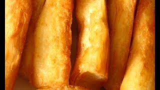 How to Make Fried Yuca Cassava [upl. by Hpseoj730]