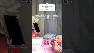 Presson nail removal with Glamnetic press on nail remover [upl. by Lathrop]