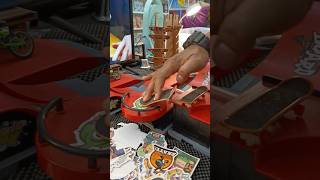 V1097 Mini skateboard Fingerboard Down scaled skateboard for rides with fingers [upl. by Eannej848]