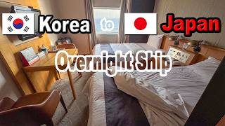 An International Overnight Ferry  Korea to Japan For 19 Hours [upl. by Ameg]