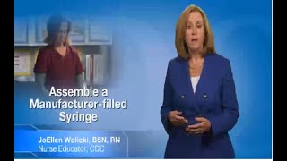 Assemble a Manufacturerfilled Syringe [upl. by Aribold]