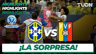 HIGHLIGHTS amp GOALS  Brasil vs Venezuela  CONMEBOLEliminatoria 2023 [upl. by Wallach]