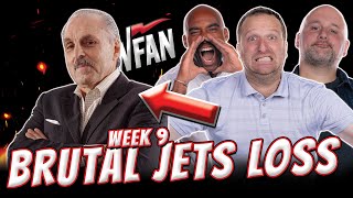 Joe Benigno Reacts Jets Brutal Loss Week 9 [upl. by Aniluap]