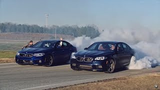 Behind the scenes Watch how BMW attempted TWO GUINNESS WORLD RECORDS™ titles in the ALLNEW BMW M5 [upl. by Ahdar267]