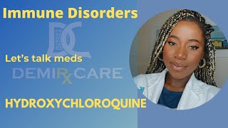 Hydroxychroloquine Plaquenil howtouse  side effects Lupus  Rheumatoid arthritis Antimalaria [upl. by Cyndia]