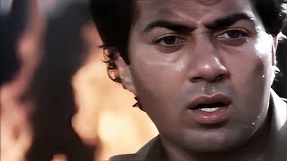 Climax  Abtak Ka Jabardast Action Scene  Aag Ka Gola Movie Part 5  Sunny Deol Chunky Pandey [upl. by Kcirdek291]