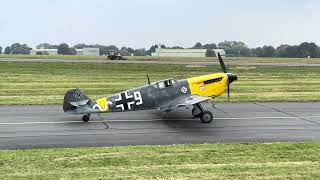 Hispano Buchon ME109 [upl. by Ahsinehs]