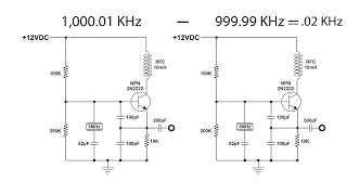 Two 1MHz Crystal Oscillator Experiment [upl. by Ahsened]