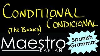 CONDITIONAL TENSE How to form conjugate verbs [upl. by Darnok548]